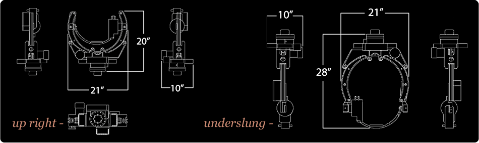 Simpco Camera Support - Libra Head Specifications